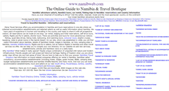 Desktop Screenshot of namibweb.com